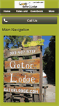 Mobile Screenshot of gatorlodge.com